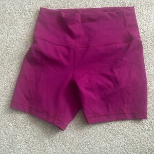 Lulu biker shorts. Like new. Minimal wear size 8